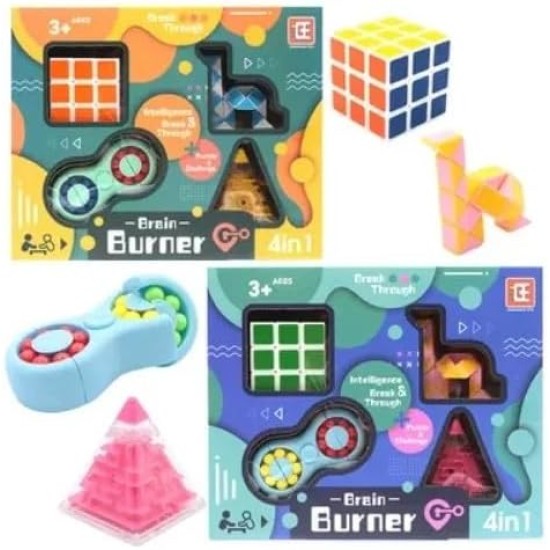 Loģiskās puzles komplekts, 4in1