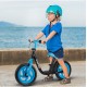 Balansa velosipēds ar EVA platformu 12" melns un zils