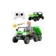 Divvietīga bērnu elektromobilis Farmer Truck, zaļa 4x4 300 W