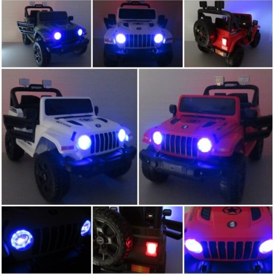 Elektromobilis bērniem FT-938 Red 4x4