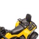 Elektriskais kvadracikls Can Am Outlander 4x4 800W DK-CA005, dzeltens