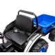 Elektriskais traktors ar piekabi Farmer, Blue