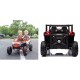 Elektroauto bērniem Buggy UTV NEL-901 Black 4x4, melns