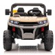 Divvietīga bērnu elektromobilis Farmer Truck, Khaki 4x4 300 W