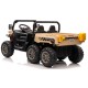 Divvietīga bērnu elektromobilis Farmer Truck, Khaki 4x4 300 W