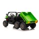 Divvietīga bērnu elektromobilis Farmer Truck, Khaki 4x4 300 W