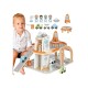 Koka kosmosa stacija - garāža ar aksesuāriem Tooky Toy TJ903