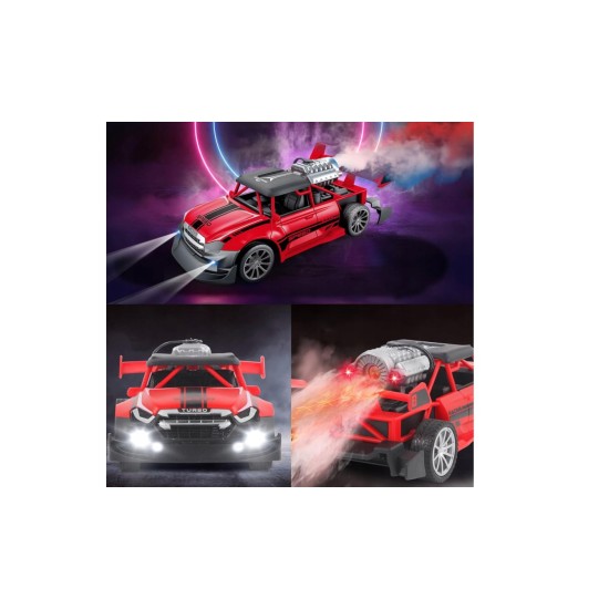RC automašīna 1:20 ar gaismām, tvaiku un skaņu