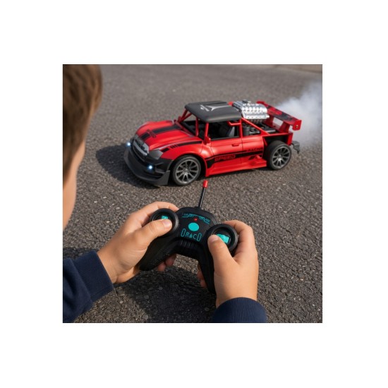RC automašīna 1:20 ar gaismām, tvaiku un skaņu