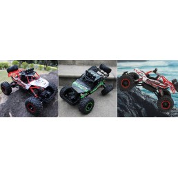 RC automobilis „Rock Crawler“ 1:12 4WD METAL, zaļš