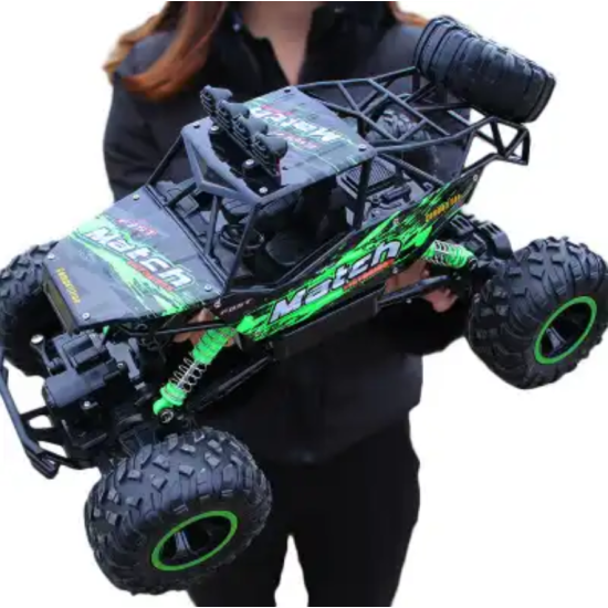RC automobilis „Rock Crawler“ 1:12 4WD METAL, zaļš