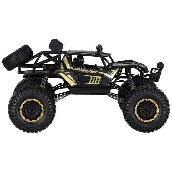RC automašīna Rock Crawler 2.4GHz 1:8 51cm melna