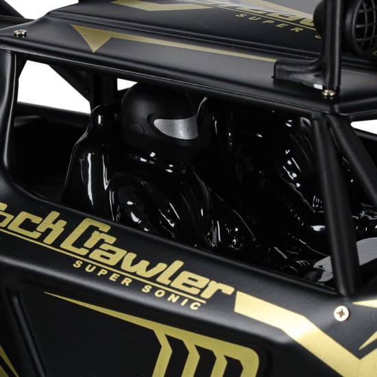 RC automašīna Rock Crawler 2.4GHz 1:8 51cm melna