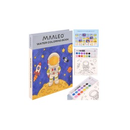 Ūdens krāsojamā grāmatiņa – astronauts „Maaelo“