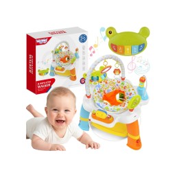 WOOPIE BABY rotējošs sēdeklis – interaktīvs aktivitāšu centrs, 12 mēn.+