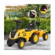 Bērnu traktors ar piekabi "CAT" caterpillar 