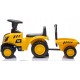 Bērnu traktors ar piekabi "CAT" caterpillar 