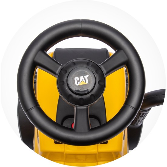 Bērnu traktors ar piekabi "CAT" caterpillar 
