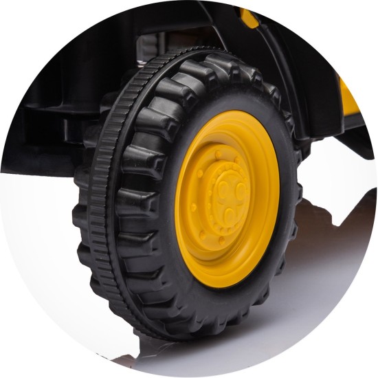 Bērnu traktors ar piekabi "CAT" caterpillar 