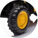 Bērnu traktors ar piekabi "CAT" caterpillar 