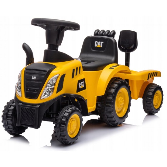 Bērnu traktors ar piekabi "CAT" caterpillar 