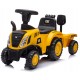 Bērnu traktors ar piekabi "CAT" caterpillar 
