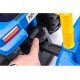 Bērnu traktors ar piekabi New Holland , zils