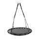 Piekārta šūpoles stārķa ligzda 100 cm / 150 kg Black