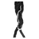 Piekārta šūpoles stārķa ligzda 100 cm / 150 kg Black