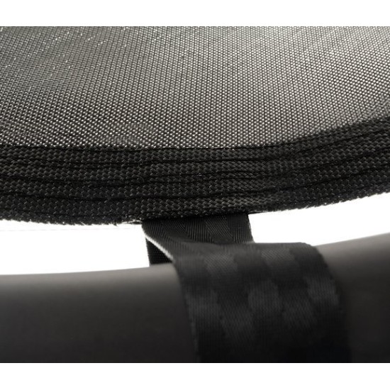 Piekārta šūpoles stārķa ligzda 100 cm / 150 kg Black
