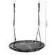 Piekārta šūpoles stārķa ligzda 100 cm / 150 kg Black