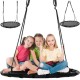 Piekārta šūpoles stārķa ligzda 100 cm / 150 kg Black