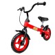 Līdzsvara velosipēds sarkans Babymaxi ar bremzēm