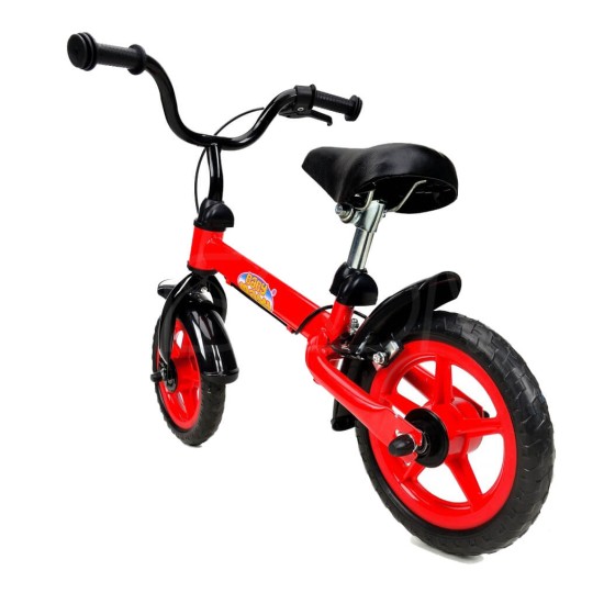 Līdzsvara velosipēds sarkans Babymaxi ar bremzēm