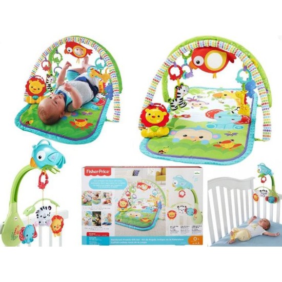 Fišera cenu izglītības spēle + karuselis 3in1