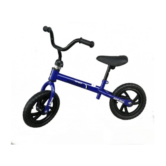 Līdzsvara velosipēds zils Bērnu velosipēds