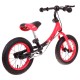 Līdzsvara velosipēds sarkans Sport Trike ar bremzēm un piepūšamiem riteņiem