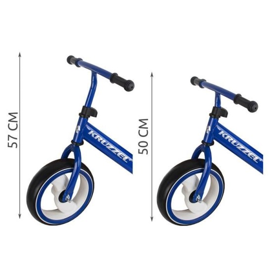 Balance velosipēds zils Kruzzel