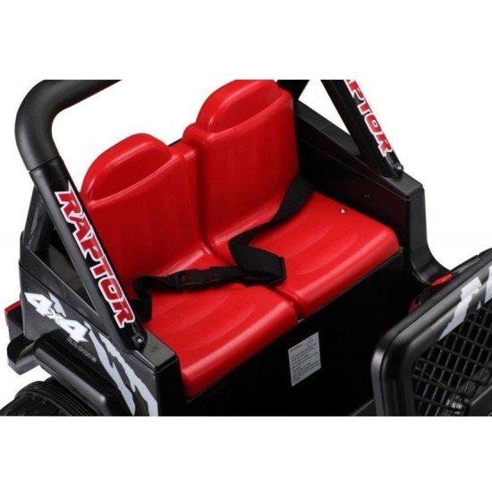 Elektriskā automašīna bērniem Jeep Raptor Red