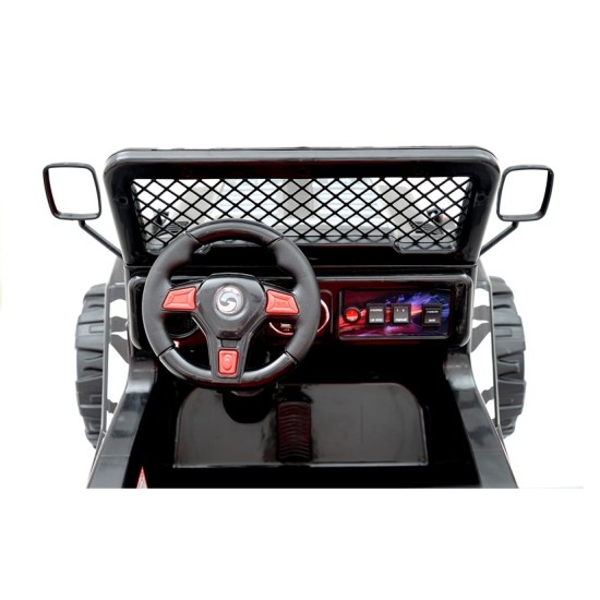 Elektriskā automašīna bērniem Jeep Raptor Red