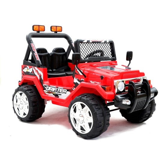 Elektriskā automašīna bērniem Jeep Raptor Red