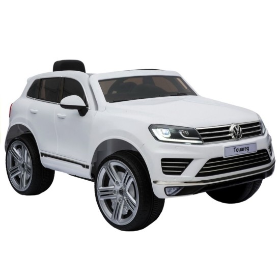 Elektroauto bērniem Volkswagen Touareg balts