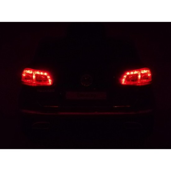Elektroauto bērniem Volkswagen Touareg balts