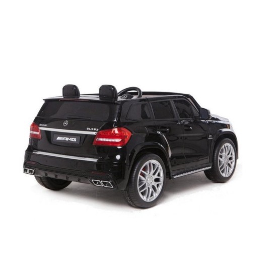 Elektriskā automašīna bērniem Mercedes GLS63 melnā 