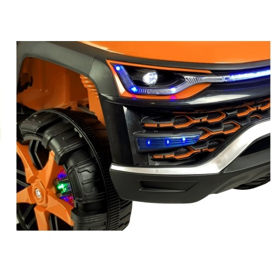 Elektriskais auto bērniem Jeep KP oranžs