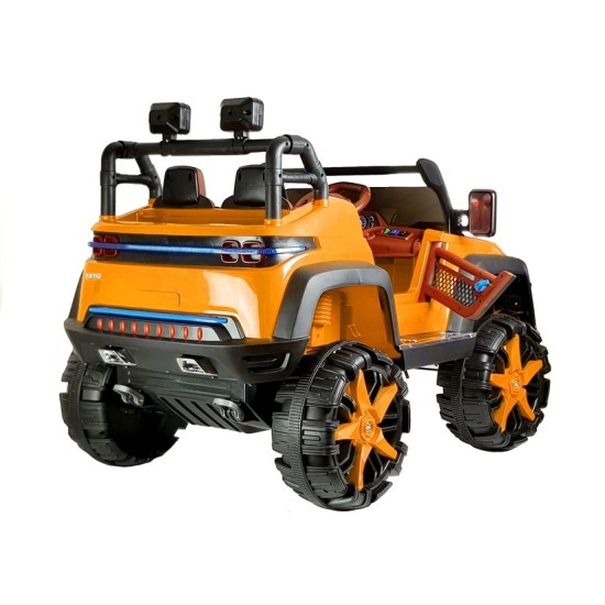 Elektriskais auto bērniem Jeep KP oranžs