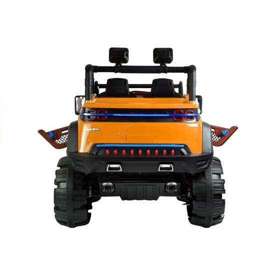 Elektriskais auto bērniem Jeep KP oranžs