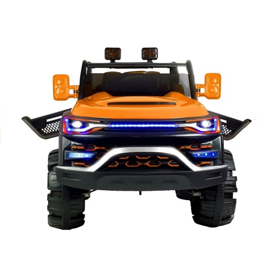 Elektriskais auto bērniem Jeep KP oranžs