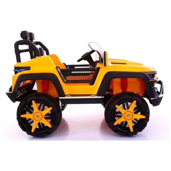 Elektriskais auto bērniem Jeep KP oranžs