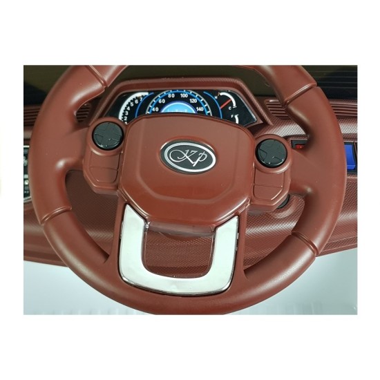 Elektriskais auto bērniem Jeep KP oranžs